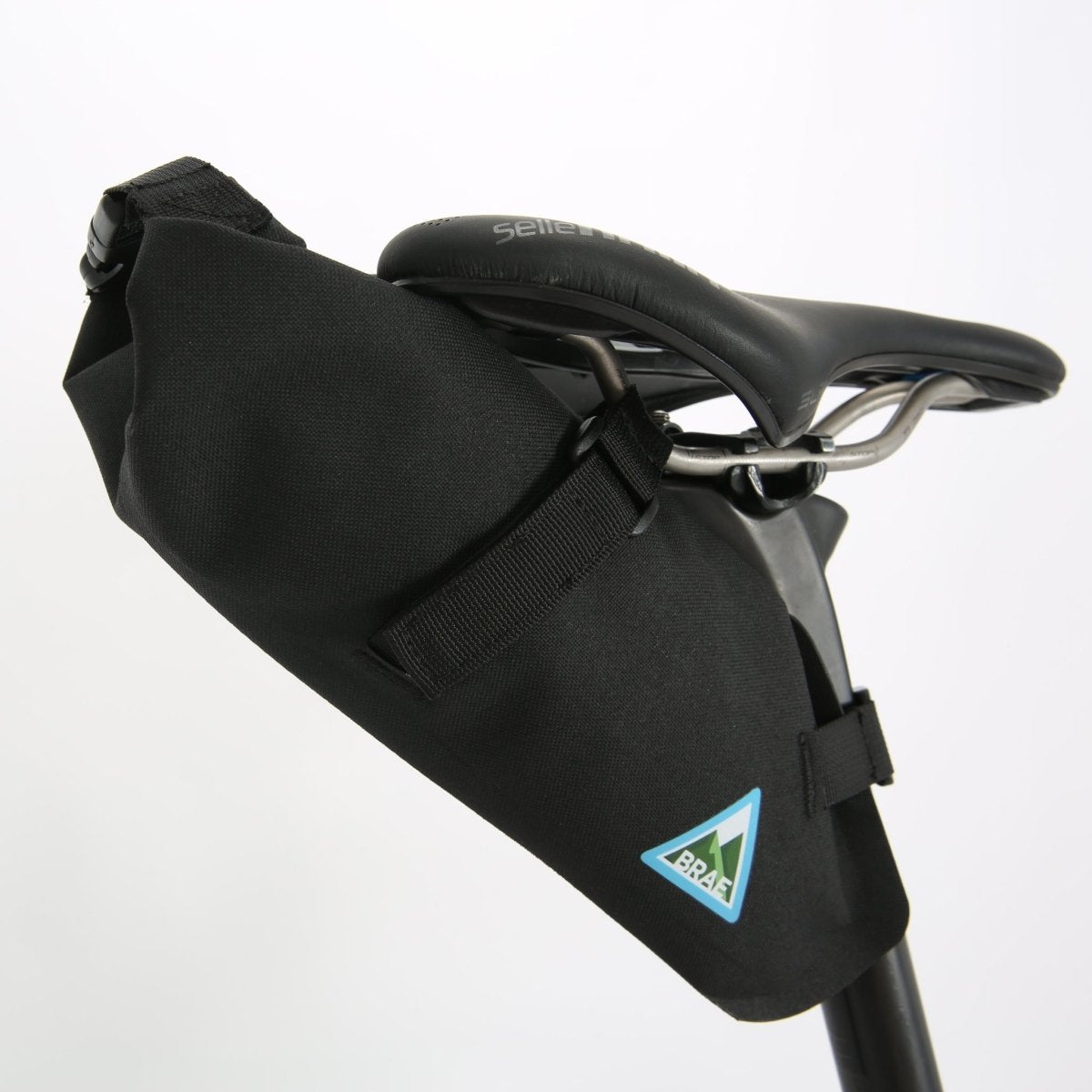 Dass 0.7L Waterproof Saddle Bag Black - Brae Cycling5065017314064
