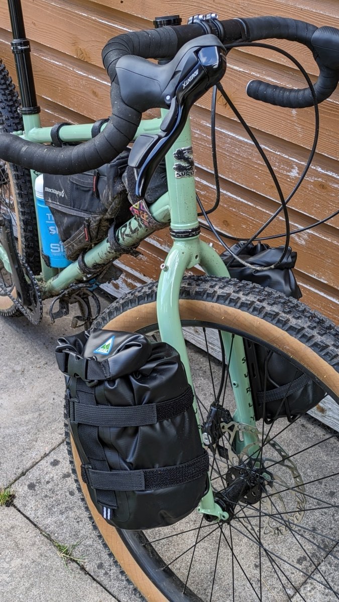 Drookit 5.5L Waterproof Anywhere Dry Bag with Straps for Bikepacking - Black - Brae Cycling5070000926346