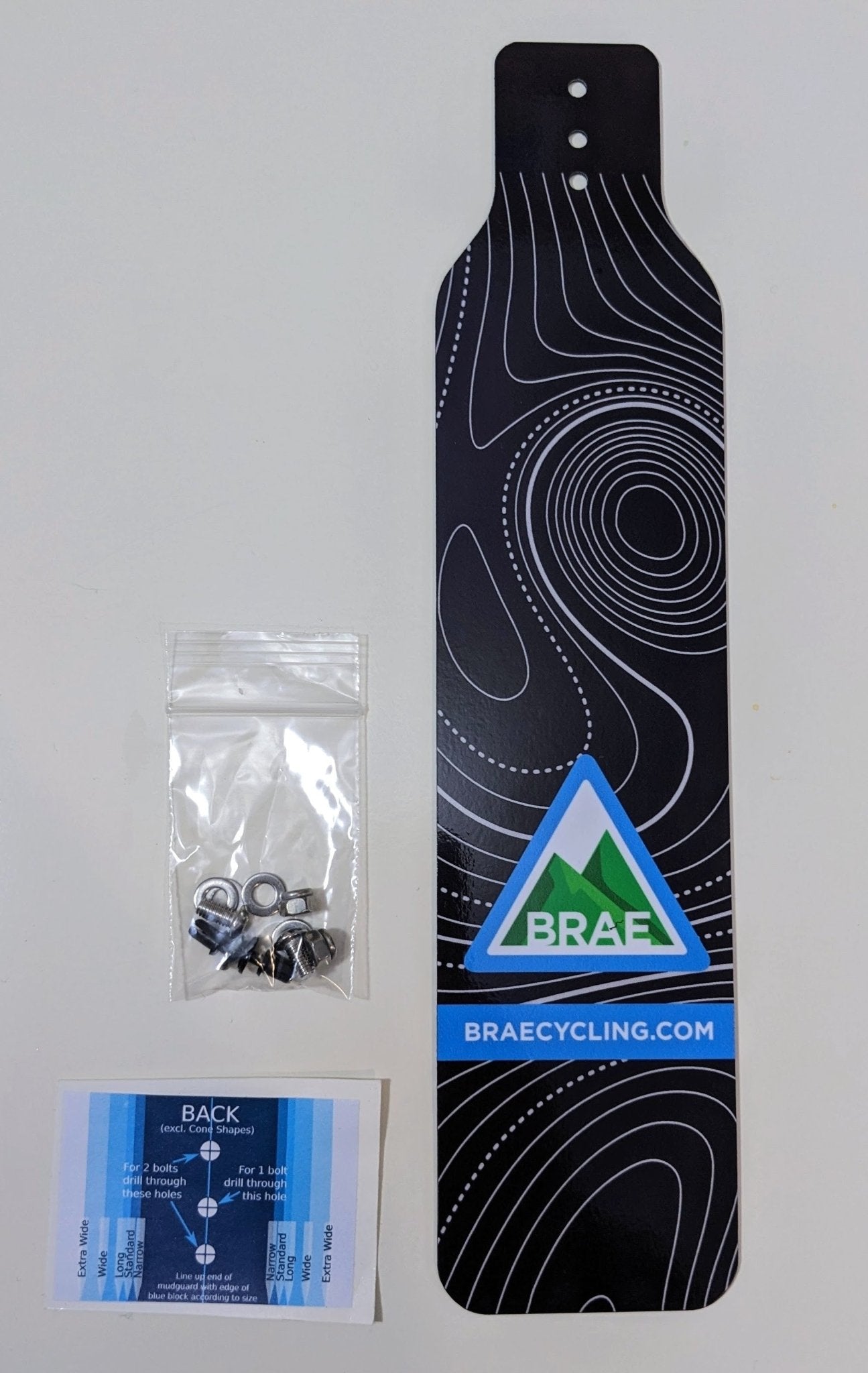 Mudguard Flap Rear Wide - Brae Cycling5065017314057