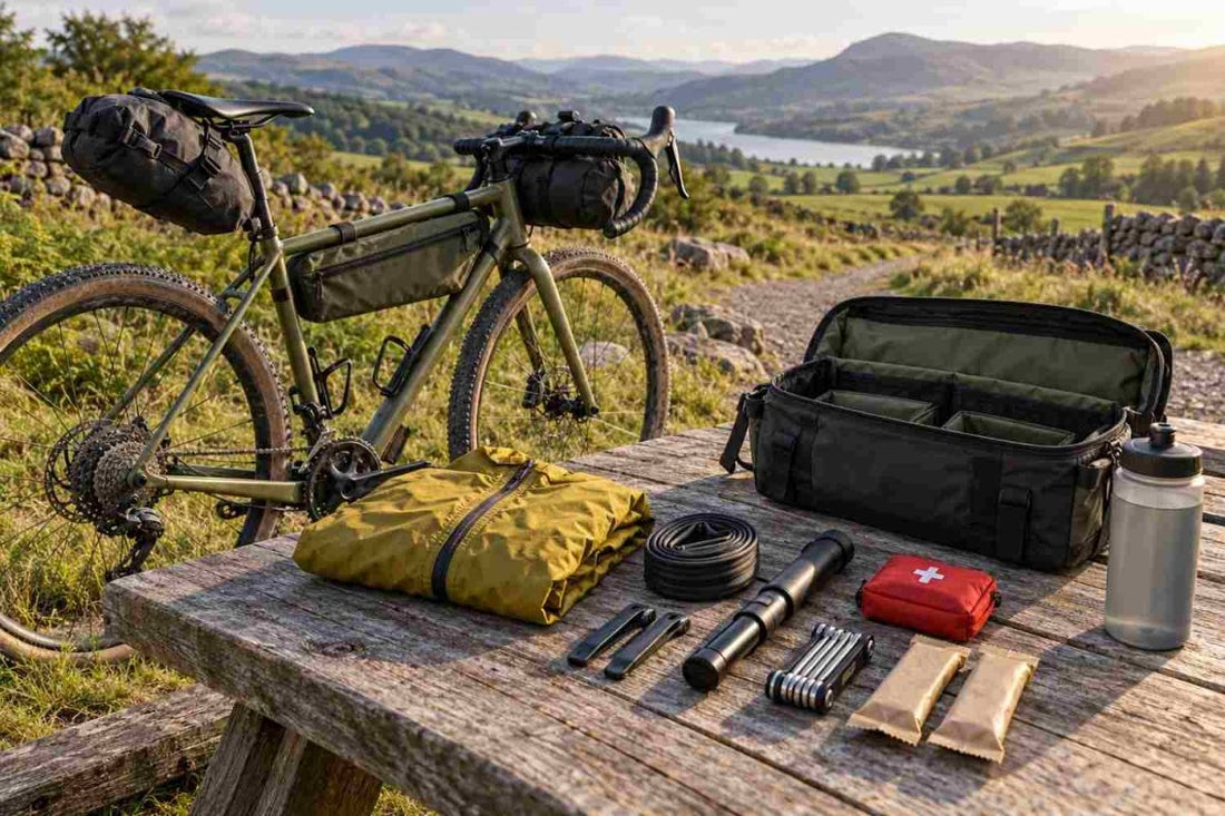 How to Pack and Organise Your Bags for a Gravel Ride? - Brae Cycling