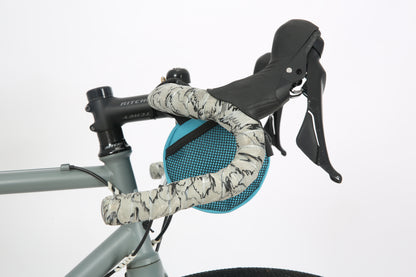 Brae Cycling Stravaig 2L Handlebar Bag - Blue - Eco-Friendly Recycled Bicycle Front Bag for Gravel & Road Bikes