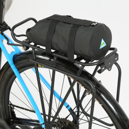 Drookit 3L Waterproof Anywhere Dry Bag with Straps for Bikepacking - Black