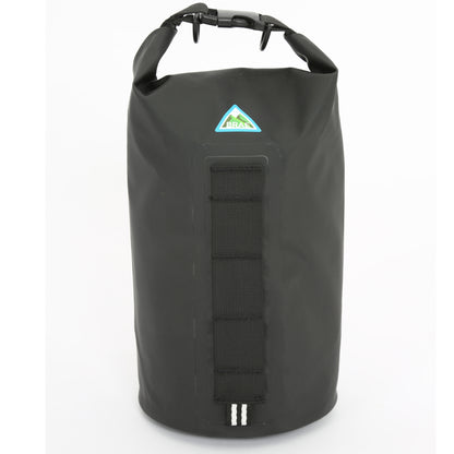 Drookit 5.5L Waterproof Anywhere Dry Bag with Straps for Bikepacking - Black