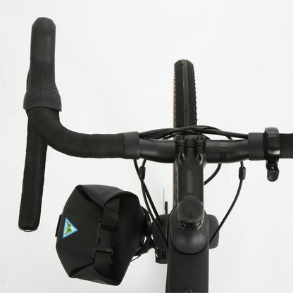 Drookit 5.5L Waterproof Anywhere Dry Bag with Straps for Bikepacking - Black