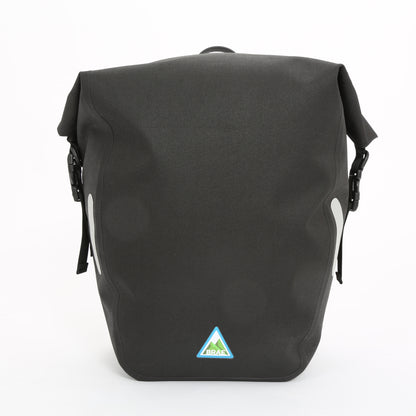 Yonder Waterproof Pannier Bags (2x25L) - Black - Brae Cycling Bag