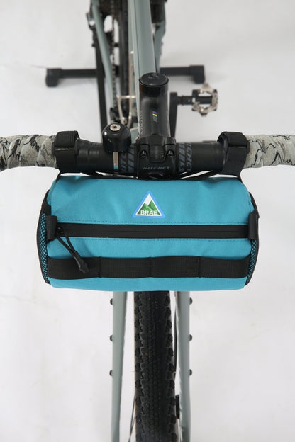 Brae Cycling Stravaig 2L Handlebar Bag - Blue - Recycled Bicycle Front Bag for Gravel & Road Bikes - Brae 5065017314026