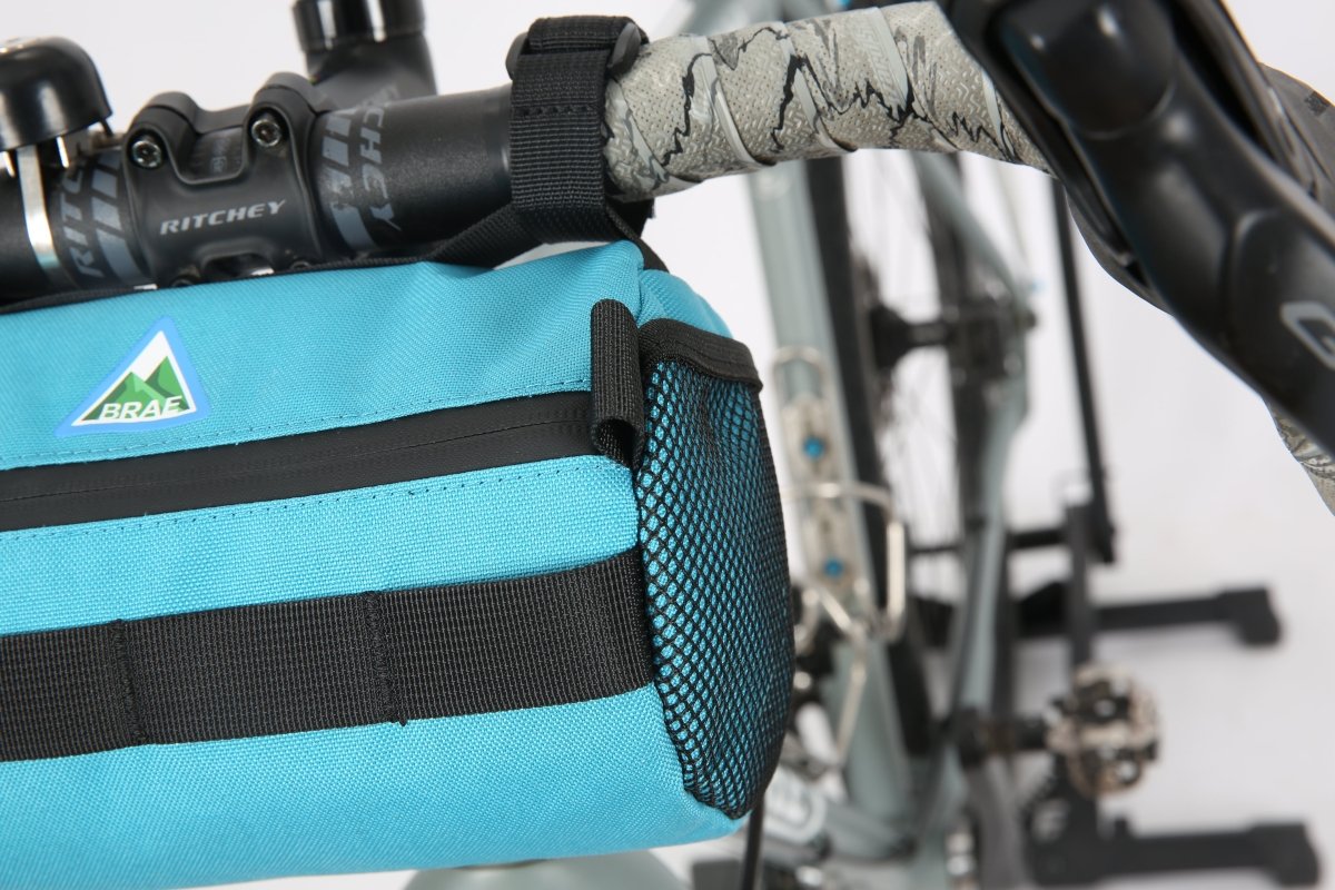 Brae Cycling Stravaig 2L Handlebar Bag - Blue - Eco-Friendly Bicycle Front Bag for Gravel & Road Bikes - Brae 5065017314026