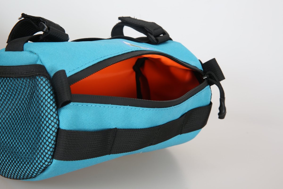Brae Cycling Stravaig 2L Handlebar Bag - Blue - Eco-Friendly Bicycle Front Bag for Gravel & Road Bikes - Brae 5065017314026
