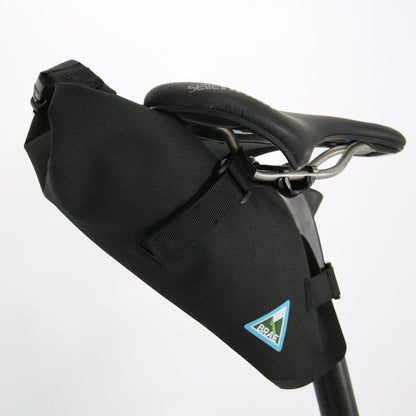 Dass 0.7L Waterproof Saddle Bag Black - Brae Cycling5065017314064