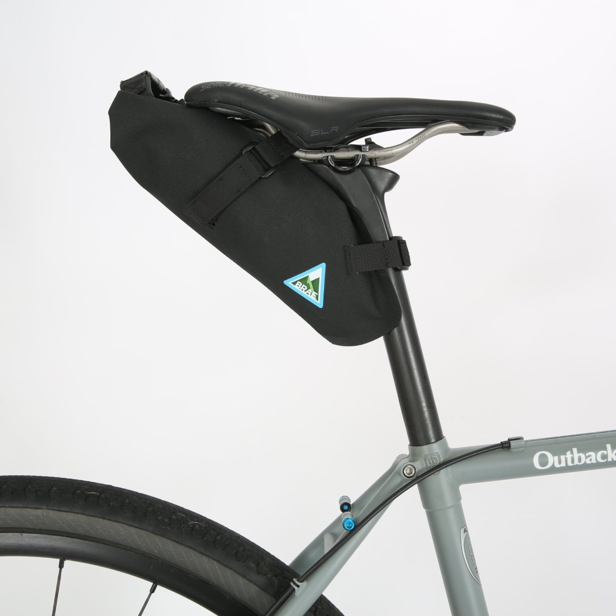 Dass 0.7L Waterproof Saddle Bag Black - Brae Cycling5065017314064