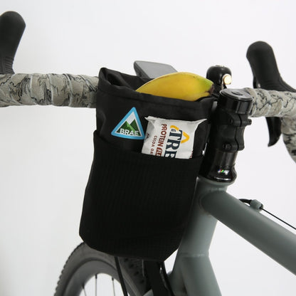 Handlebar and Stem Bag Bundle - Black - Brae Cycling