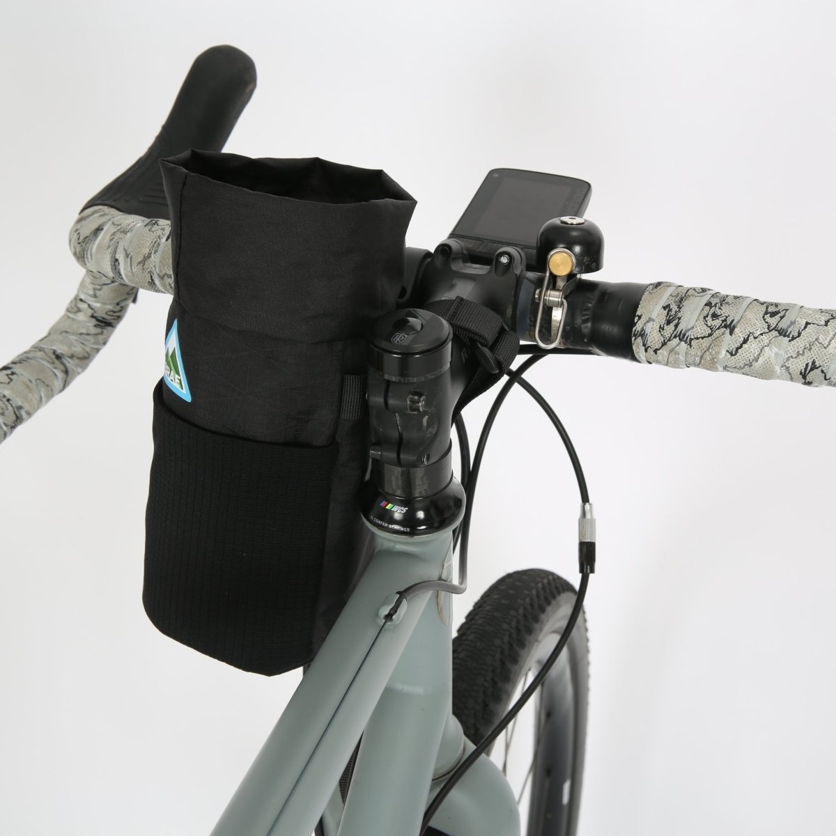 Handlebar and Stem Bag Bundle - Black - Brae Cycling