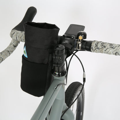 Handlebar and Stem Bag Bundle - Black - Brae Cycling