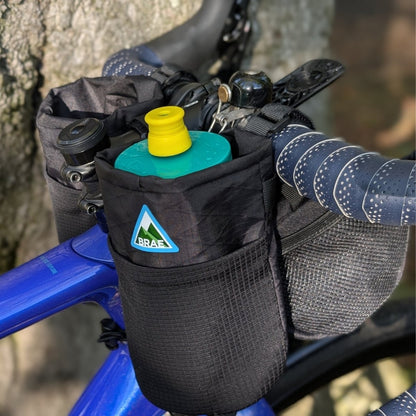 Handlebar and Stem Bag Bundle - Black - Brae Cycling
