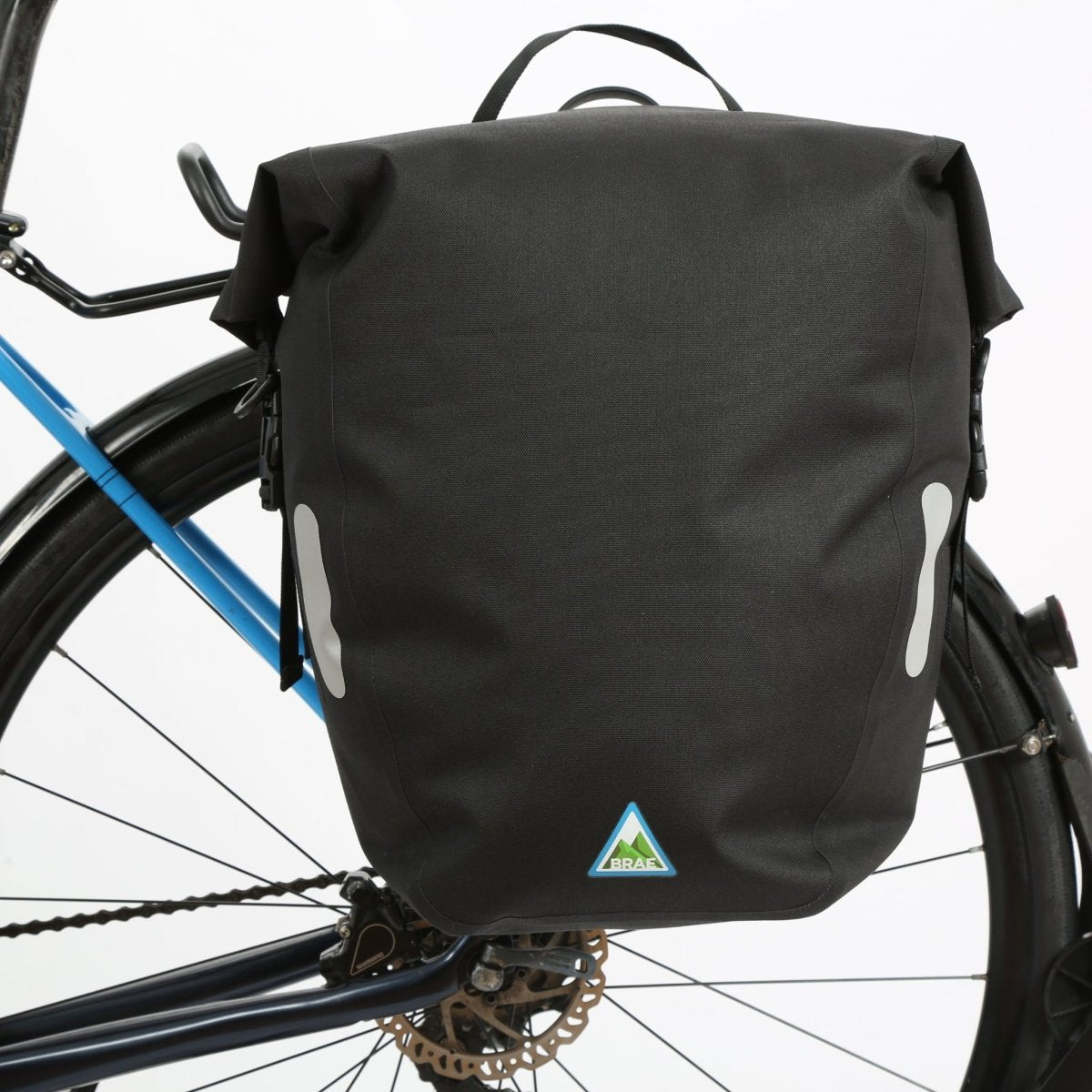Yonder Waterproof Pannier Bags (2x25L) - Black - Brae Cycling Bag - Brae Cycling5070000926391