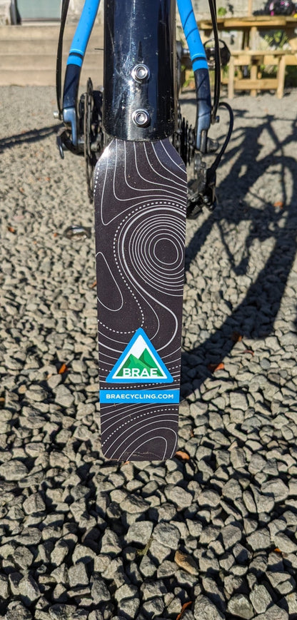 Comfortable Brae Standard Rear Mudguard Flap - 35-45mm