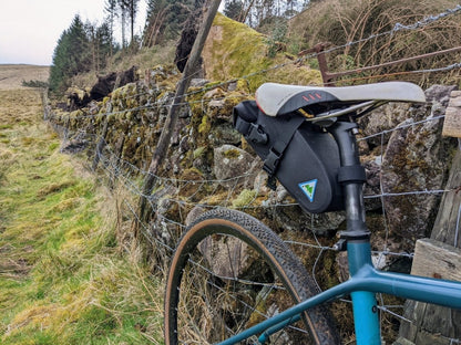 Dass 1.5L Waterproof Bike Saddle Bag - Black - Brae Cycling5070000926315