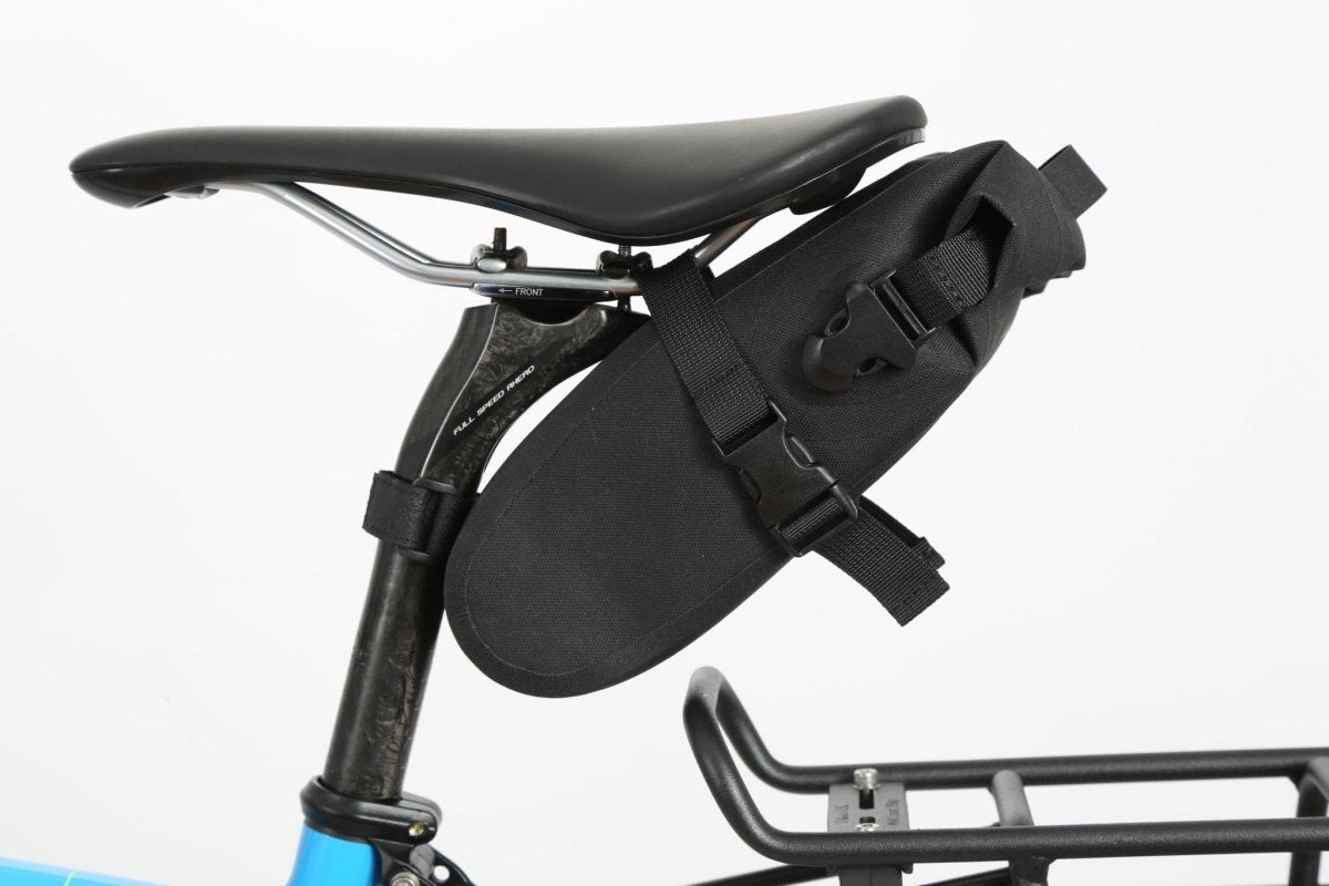 Dass 1.5L Waterproof Bike Saddle Bag - Black - Brae Cycling5070000926315