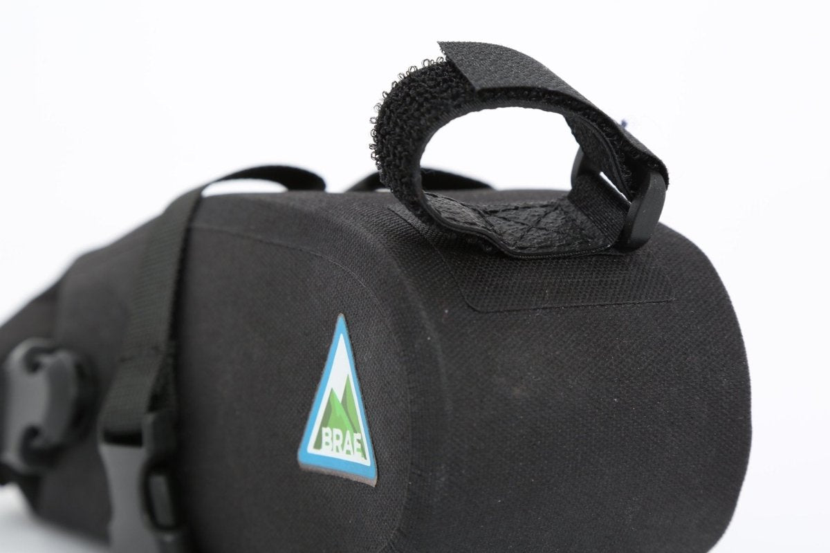Dass 1.5L Waterproof Bike Saddle Bag - Black - Brae Cycling5070000926315
