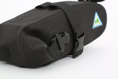 Dass 1.5L Waterproof Bike Saddle Bag - Black - Brae Cycling5070000926315