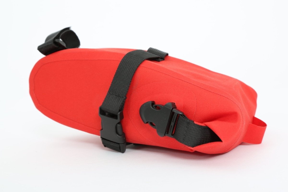Dass 1.5L Waterproof Bike Saddle Bag - Red - Brae Cycling5070000926322
