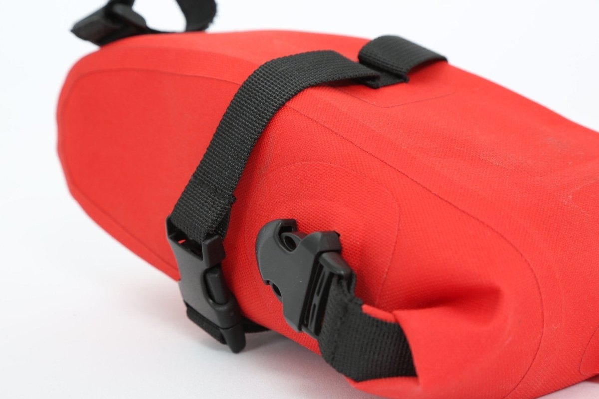 Dass 1.5L Waterproof Bike Saddle Bag - Red - Brae Cycling5070000926322