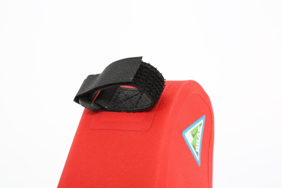 Dass 1.5L Waterproof Bike Saddle Bag - Red - Brae Cycling5070000926322