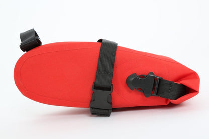 Dass 1.5L Waterproof Bike Saddle Bag - Red - Brae Cycling5070000926322