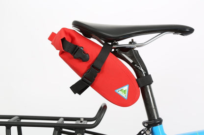 Dass 1.5L Waterproof Bike Saddle Bag - Red - Brae Cycling5070000926322
