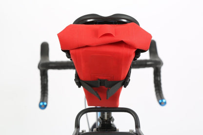 Dass 1.5L Waterproof Bike Saddle Bag - Red - Brae Cycling5070000926322