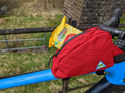 Neuk 1L Top Tube Frame Bag - Red - Brae Cycling - Brae Cycling5070000926360