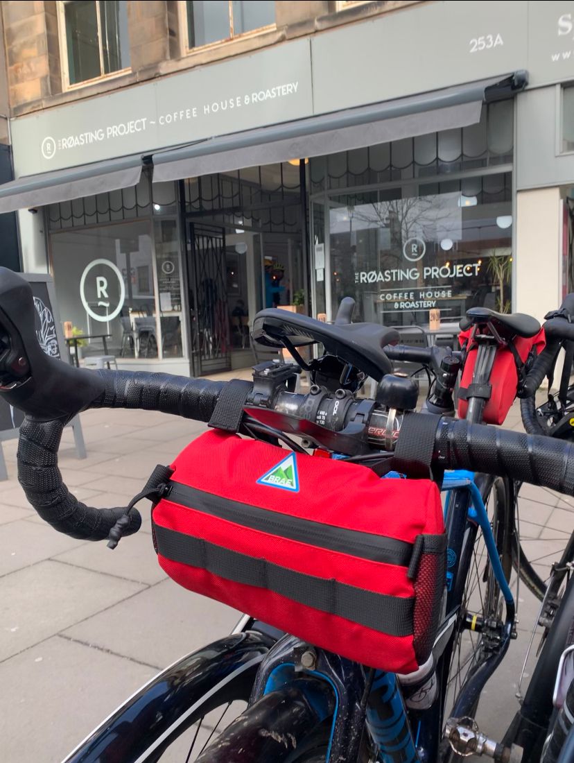 Stravaig 2L Handlebar Bag - Red - Brae Cycling - Brae Cycling5065017314033